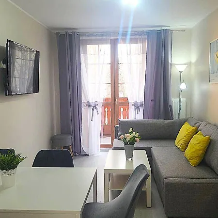 Pastelowe Blisko Centrum Karpacza Z Parkingiem, Balkonem W Zielonej Okolicy Appartement